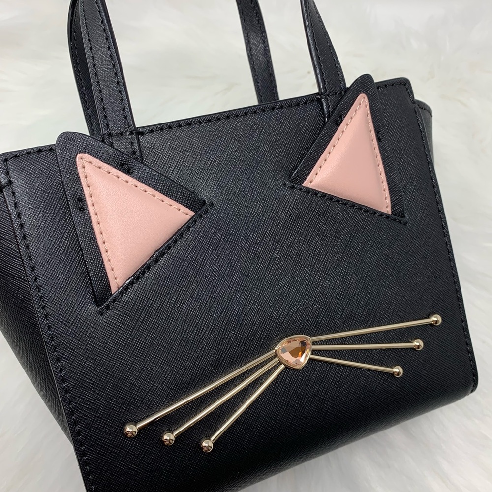 Kate Spade Jazz Things Up Cat Mini Hayden Black - Picture 7 of 8
